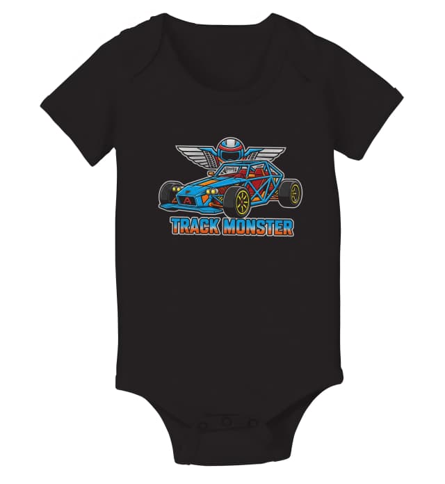 Dětské body Ariel Atom Track Monster Okruhová Bestie S Křídly Ocelovou Klecí A Dravým Designem