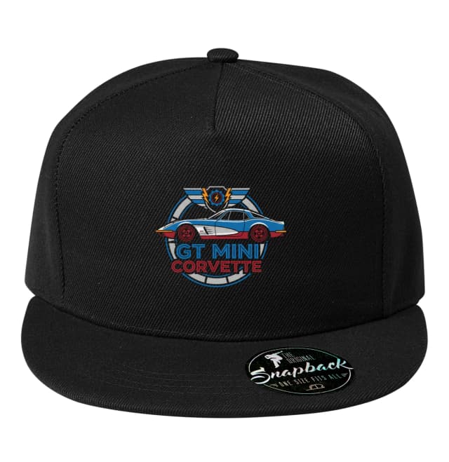 Snapback Retro Emblém Gt Mini Corvette  Klasika Styl A Závodní Duch