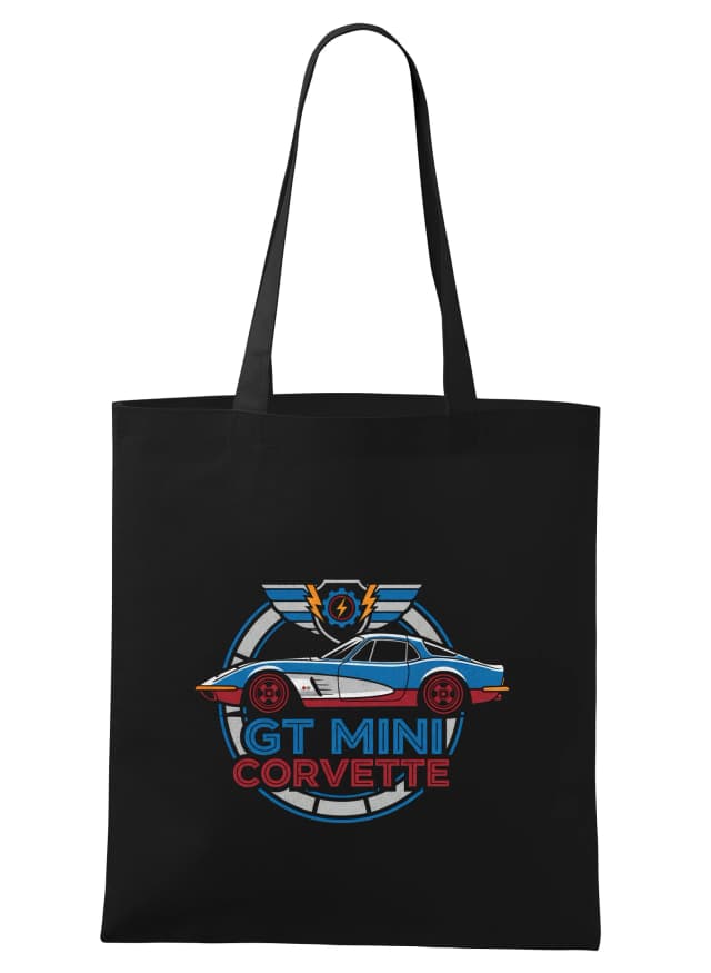 Nákupní taška Retro Emblém Gt Mini Corvette  Klasika Styl A Závodní Duch