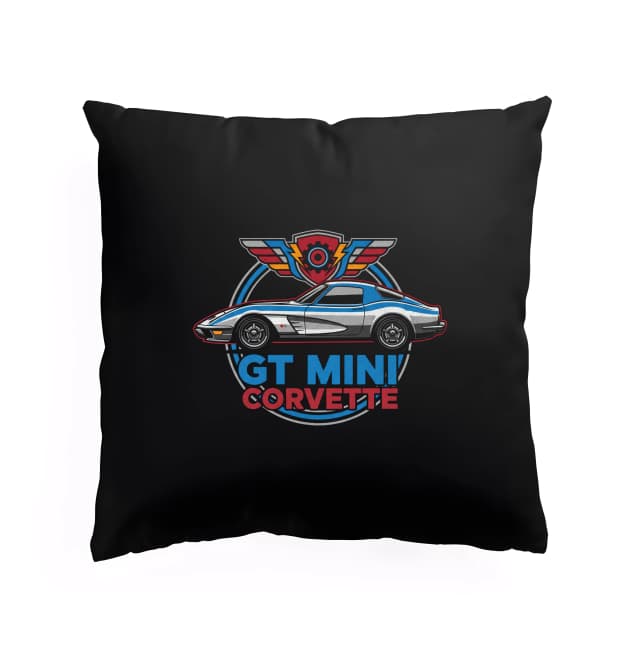 Polštář Opel Gt Inspirovaný Mini Corvette Retro Závodní Síla A Styl