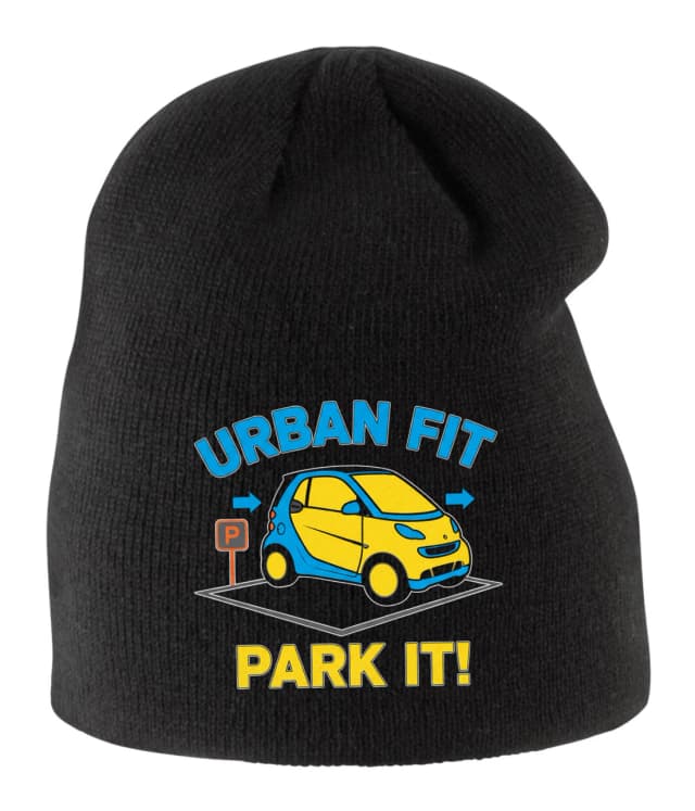 Dětská zimní čepice Urban Fit Malé Městské Autíčko Kompaktní Parkování Pro Úzké Ulice
