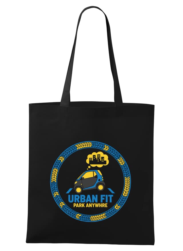Nákupní taška Urban Fit Městské Parkování Pro Malé Vozy  Zaparkuj Kdekoli Stylově