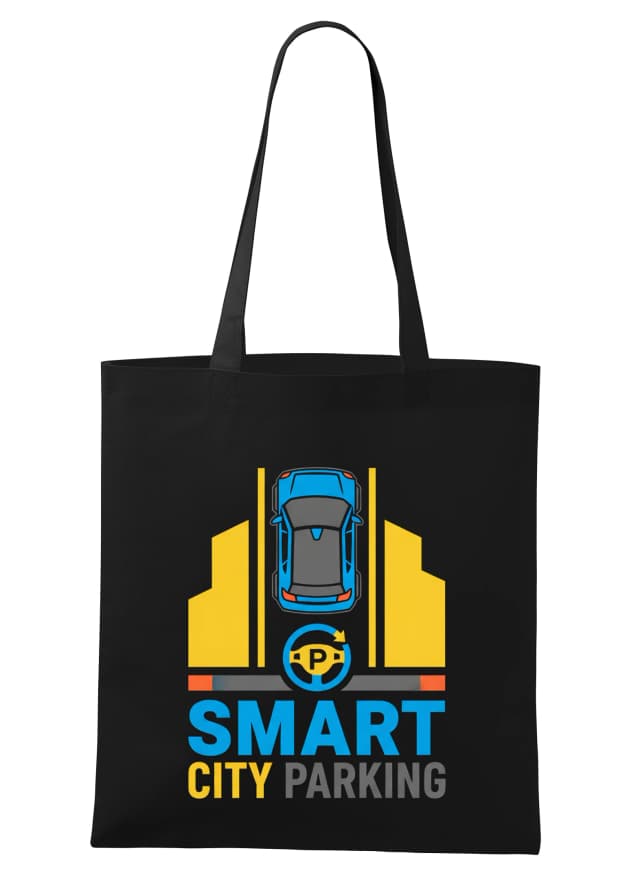 Nákupní taška Smart Navigace Pro Chytré Městské Parkování A Snadné Nalezení Místa