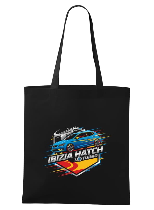 Nákupní taška Španělský Ibiza Hatch 10 Turbo Sportovní Styl Rychlost A Adrenalin