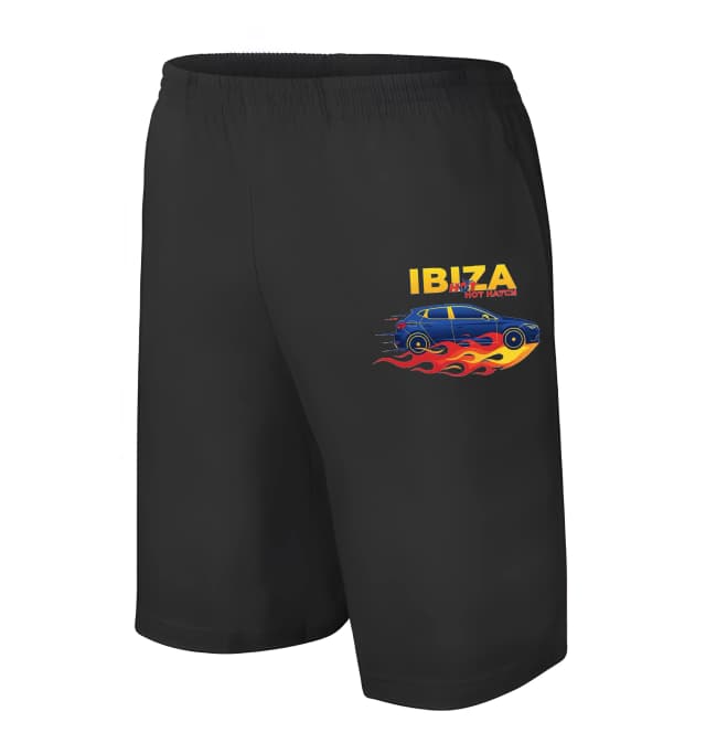 Pánské/dětské kraťasy Ibiza Hot Hatch Španělský Blesk Plamenů A Rychlý Styl Pro Fanoušky
