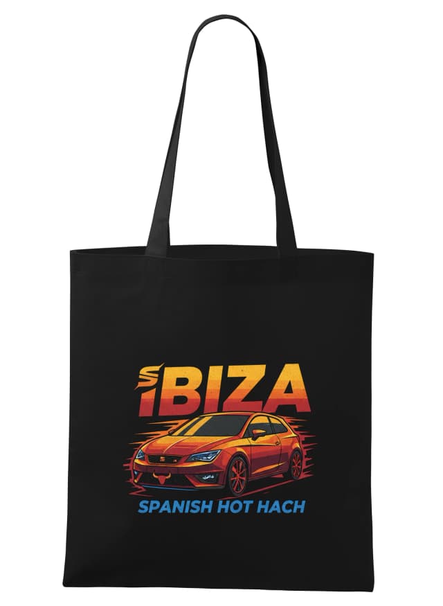 Nákupní taška Ibiza Španělský Hot Hatch Ohnivý Styl A Výkon