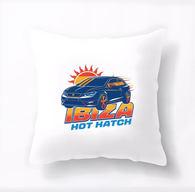 Polštář Ibiza Hot Hatch Španělská Vášeň Slunce A Městská Rychlost