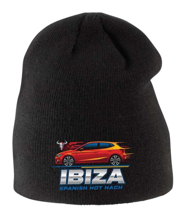 Dětská zimní čepice Ohnivá Ibiza Španělský Býk A Ikona Hot Hatch