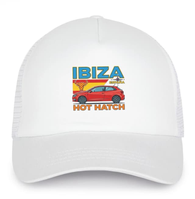 Dětská kšiltovka Ibiza España Červený Hot Hatch Španělský Býk Ostrovní Styl