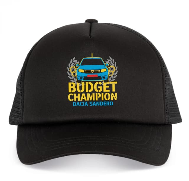 Dětská kšiltovka Budget Champion Dacia Sandero Šampion Úsporného Ježdění