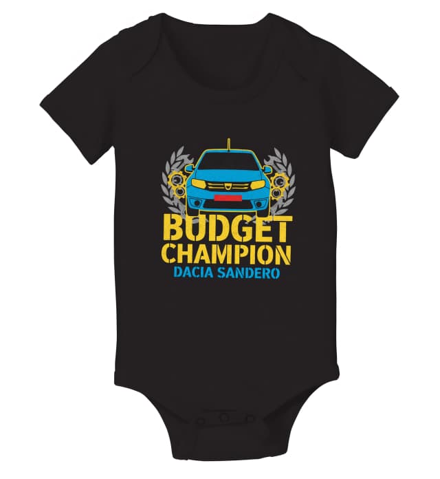 Dětské body Budget Champion Dacia Sandero Šampion Úsporného Ježdění