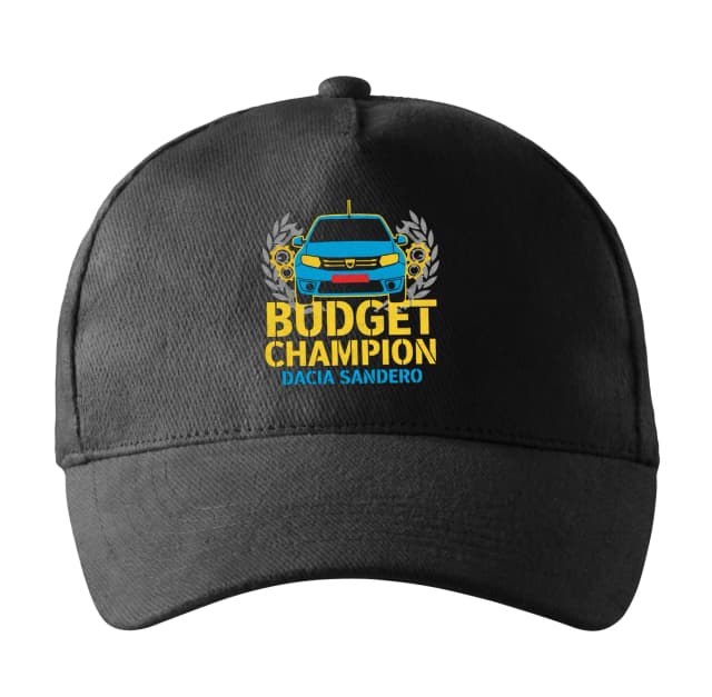 Kšiltovka Budget Champion Dacia Sandero Šampion Úsporného Ježdění