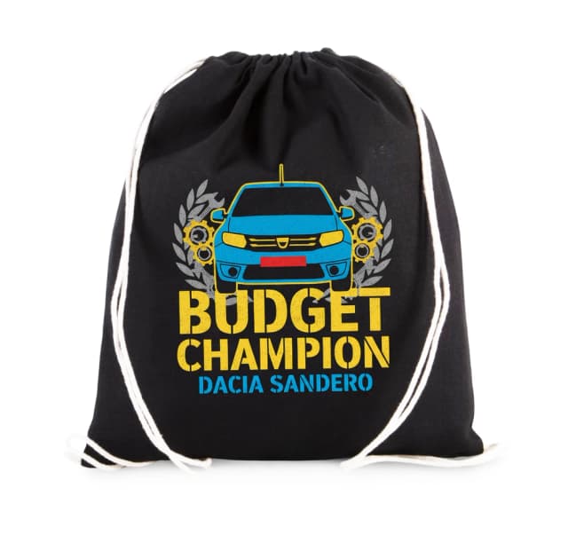 Vak na záda Budget Champion Dacia Sandero Šampion Úsporného Ježdění