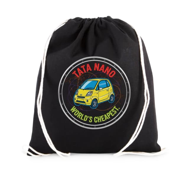 Vak na záda Tata Nano  Světově Nejlevnější Městské Auto Kompaktní Ekonomická Ikona