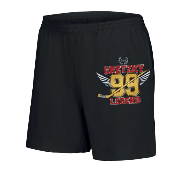 Dámské šortky Gretzky 99 Křídla Hokejové Legendy Retro Síla A Věčná Ikona