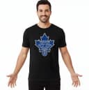 Pánské tričko Toronto Maple Leafs Hrdost Retro Emblém S Křídly A Hokejkami A Pukem 1917