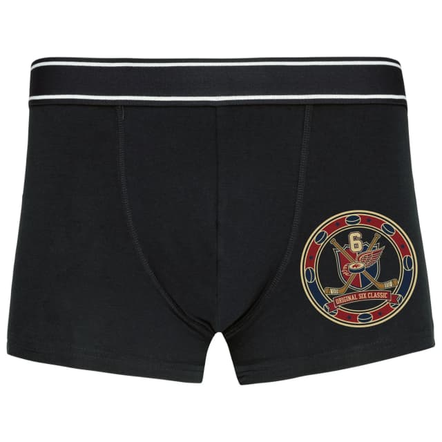 Boxerky Original Six Classic Hokejový Emblém V Retro Stylu A Nostalgie