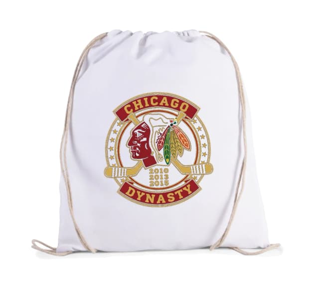 Vak na záda Chicago Blackhawks Zlatá Dynastie 2010 2013 2015 Odvaha Tradice A Vítězství