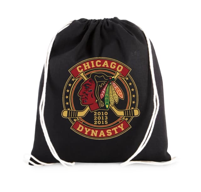 Vak na záda Chicago Blackhawks Zlatá Dynastie 2010 2013 2015 Odvaha Tradice A Vítězství