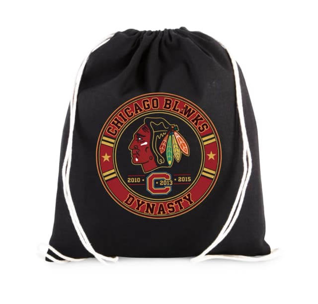 Vak na záda Černá Dynastie Chicago Blackhawks Válečníci Věčného Vítězství