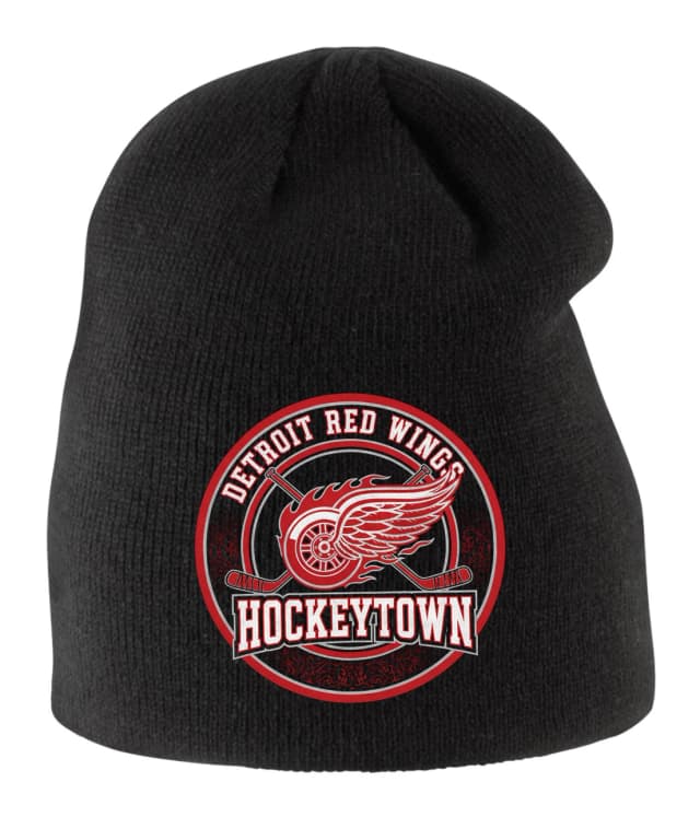 Dětská zimní čepice Ohnivá Legenda Detroit Red Wings Hockeytown Klasika Hokejového Města