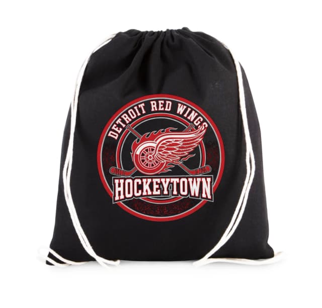 Vak na záda Ohnivá Legenda Detroit Red Wings Hockeytown Klasika Hokejového Města