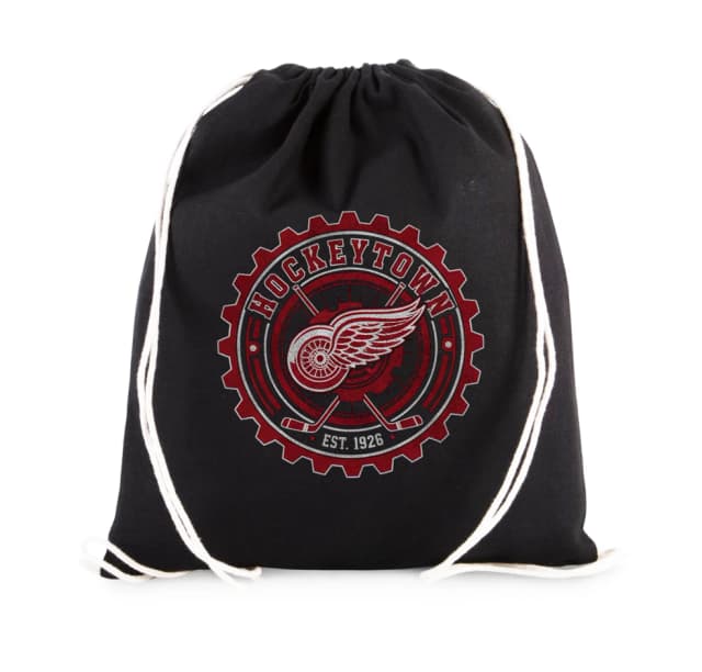 Vak na záda Hokejové Město Křídlo A Kolo Detroit Hockeytown Síla Tradice