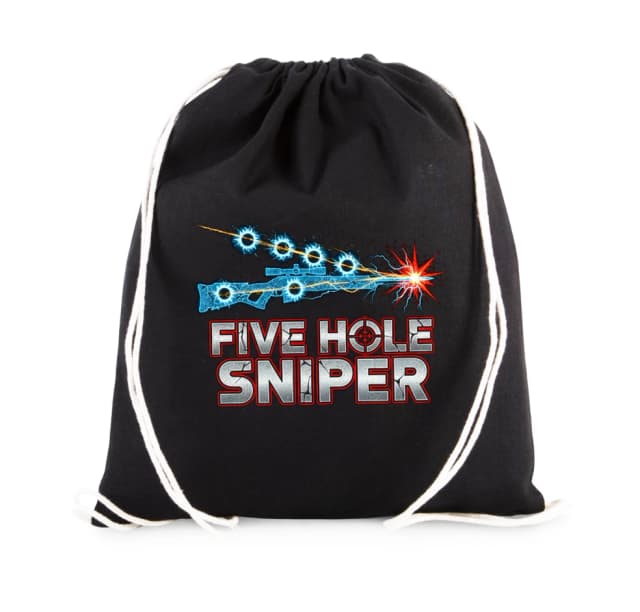 Vak na záda Elektrizující Five Hole Sniper Přesný Zásah Pět Děr A Terč