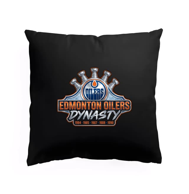 Polštář Edmonton Oilers Dynasty Zlatá Éra Ledních Legend 1984 Až 1990
