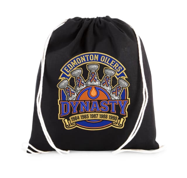 Vak na záda Edmonton Oilers Dynastie Šampionů Pět Stanley Cupů 1984 1985 1987 1988 1990