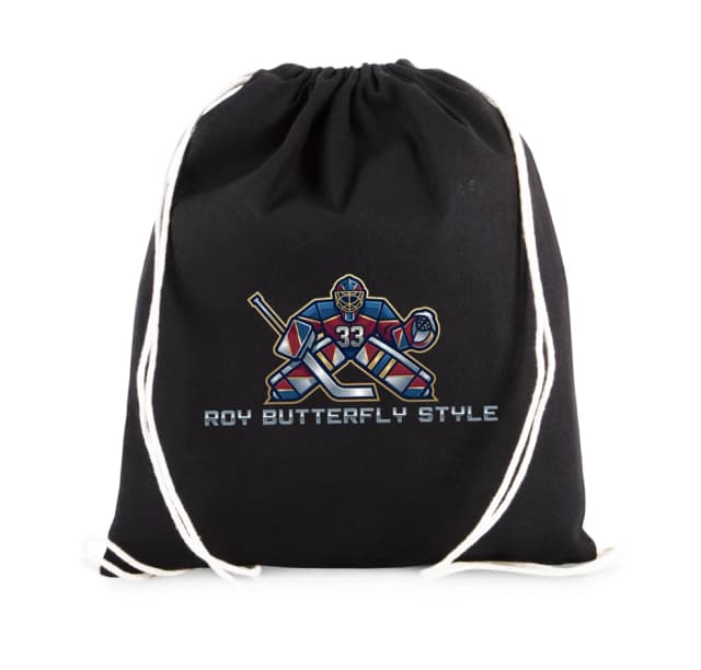 Vak na záda Královský Motýl Patrick Roy Butterfly V Ocelovém Zlatu A Oceli
