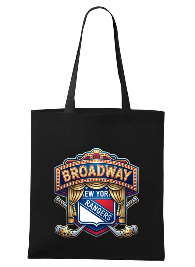 Nákupní taška Broadway Divadelní Show New York Rangers Světelný Nápis Masky Hokejová Vášeň