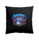 Polštář Neonová Scéna Broadway New York Rangers Divadelní Síla A Hrdost