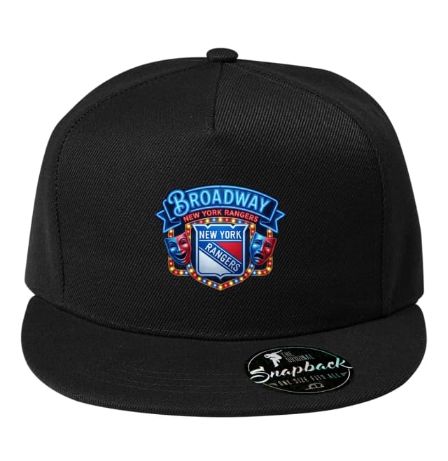 Snapback Neonová Scéna Broadway New York Rangers Divadelní Síla A Hrdost