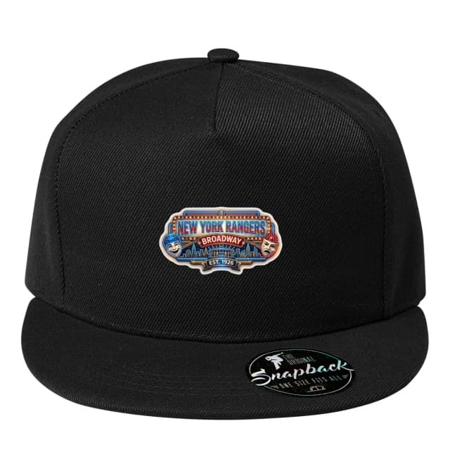 Snapback New York Rangers Broadway Neonová Divadelní A Hokejová Ikona Manhattanu