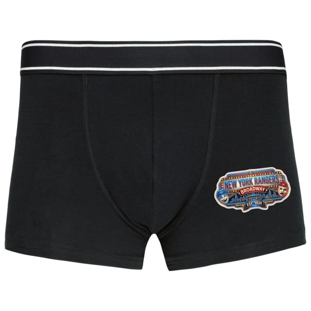 Boxerky New York Rangers Broadway Neonová Divadelní A Hokejová Ikona Manhattanu