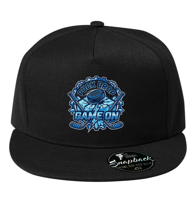 Snapback Hokejový Puk Drop  Game On Ledová Síla Adrenalin A Rozjezd