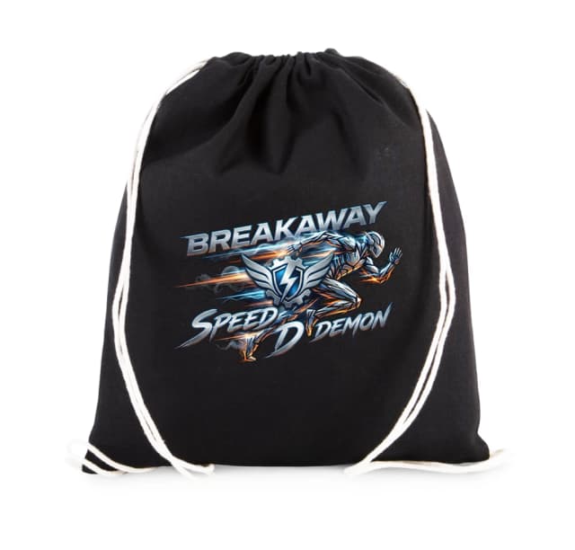 Vak na záda Breakaway Speed Demon Rychlý Démon S Kovovými Křídly A Bleskem