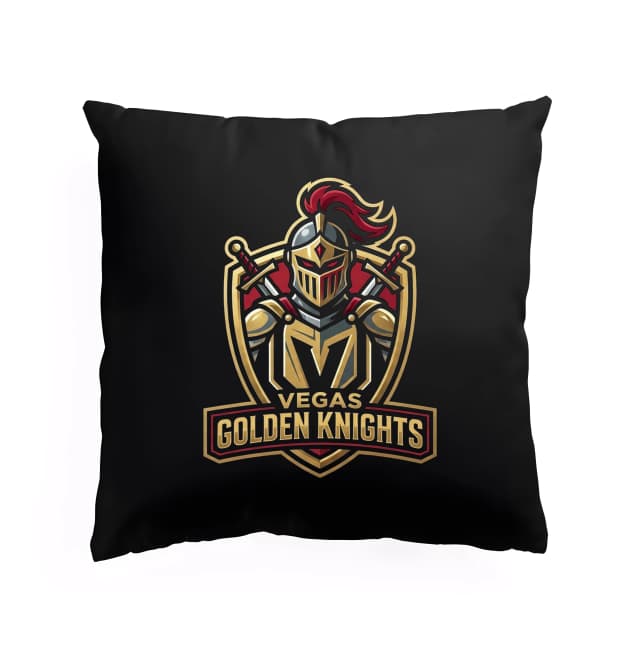 Polštář Erb Zlatého Rytíře Vegas Golden Knights Síla Čest A Legenda