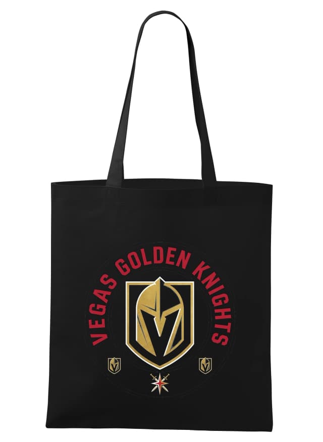 Nákupní taška Noční Zlatý Štít Vegas Golden Knights Městská Síla A Lesk
