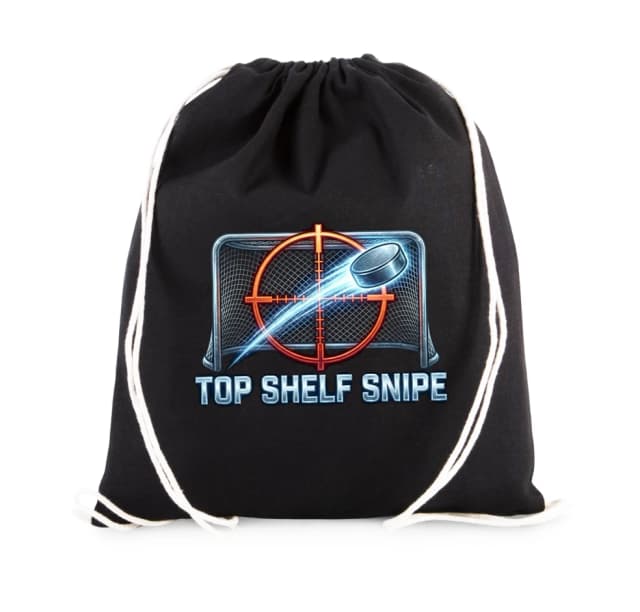 Vak na záda Mistrovský Top Shelf Snipe Precizní Zásah Do Horní Sítě Branky