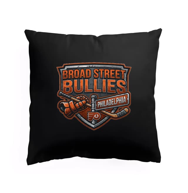 Polštář Broad Street Bullies Filadelfská Síla A Pouliční Tvrdost