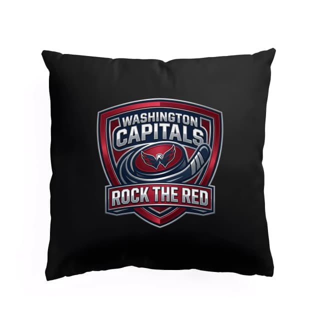 Polštář Washington Capitals Rock The Red Síla Červené A Hrdost Hlavního Města