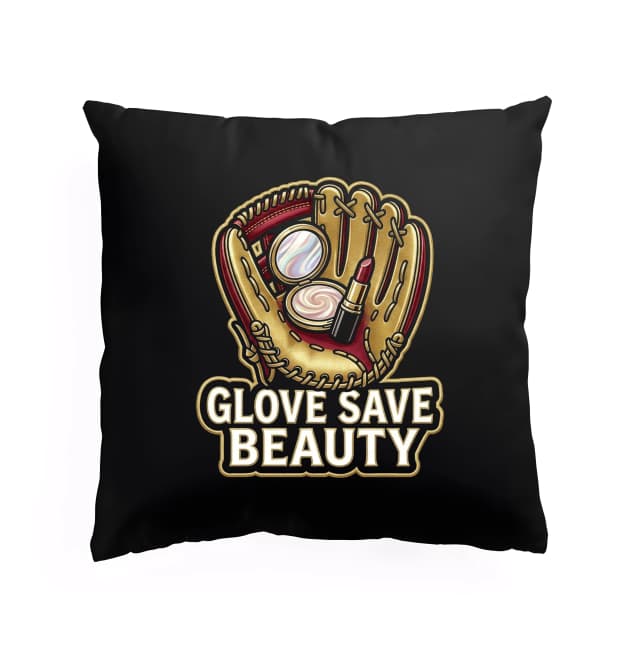Polštář Záchrana Krásy Baseballový Dotek Líčení A Glamour