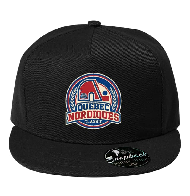 Snapback Quebec Nordiques Retro Legendární Hokejová Ikona Z Města