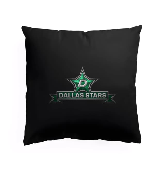 Polštář Dallas Stars Zelená Kovová Hvězda Síla Tradice A Hrdost