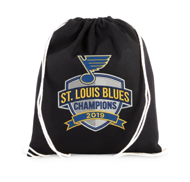 Vak na záda St Louis Blues Oficiální Šampionův Erb A Pamětní Odznak 2019