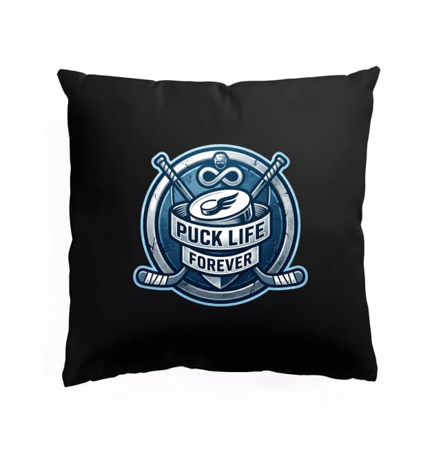 Polštář Nekonečná Hokejová Vášeň Puck Life Forever