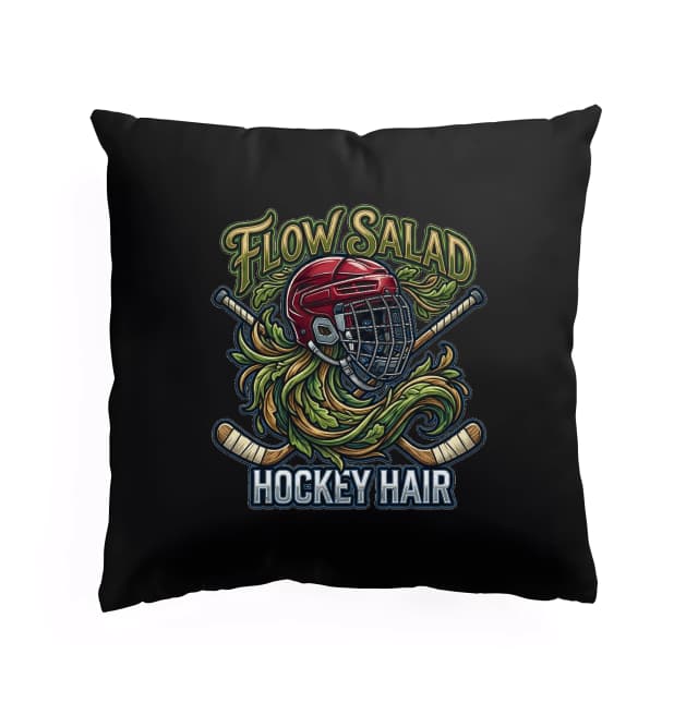 Polštář Salátová Hříva Hokejové Helmy Flow Hockey Hair Pro Fanoušky