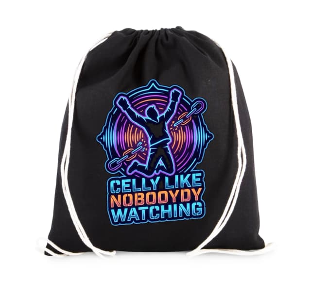 Vak na záda Osvobození V Rytmu Celly Like Nobody Watching Neonová Extáze